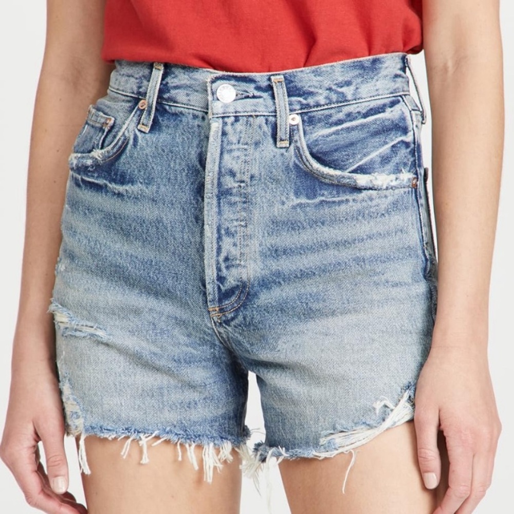 AGOLDE Dee Ultra High Rise Shorts